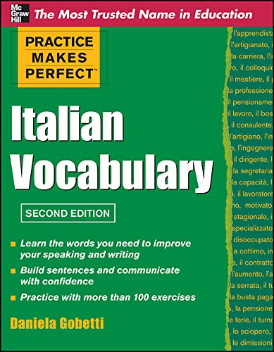 9780071760966: Practice Makes Perfect Italian Vocabulary (Practice Makes Perfect Series)