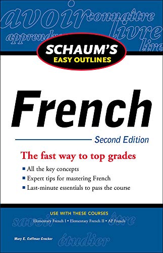 9780071761000: Schaum's Easy Outline of French, Second Edition (Schaum's Easy Outlines) (SCHAUMS' HUMANITIES SOC SCIENC)