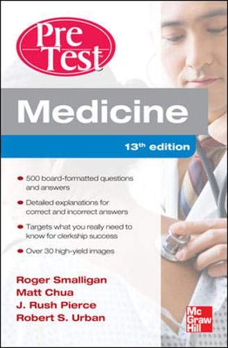 Beispielbild fr Medicine PreTest Self-Assessment and Review, Thirteenth Edition zum Verkauf von Decluttr