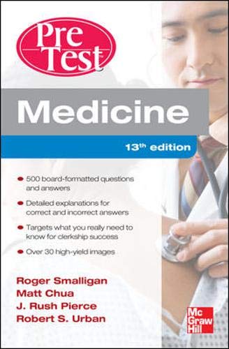 9780071761499: Medicine PreTest Self-Assessment and Review, Thirteenth Edition