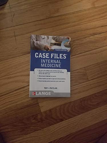 Stock image for Case Files Internal Medicine, Fourth Edition (LANGE Case Files) for sale by Goodwill of Colorado