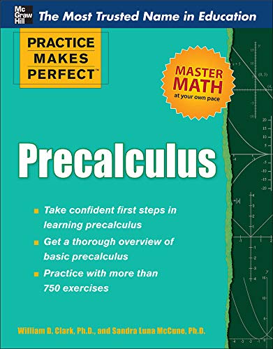 Beispielbild fr Practice Makes Perfect Precalculus zum Verkauf von Better World Books