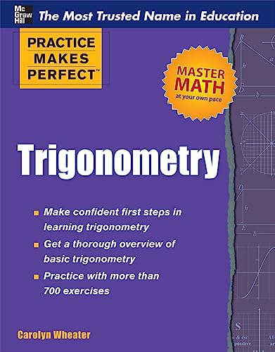 Imagen de archivo de Practice Makes Perfect Trigonometry a la venta por ThriftBooks-Atlanta