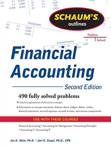 9780071762502: Schaum's Outline of Financial Accounting, 2nd Edition [Lingua inglese]