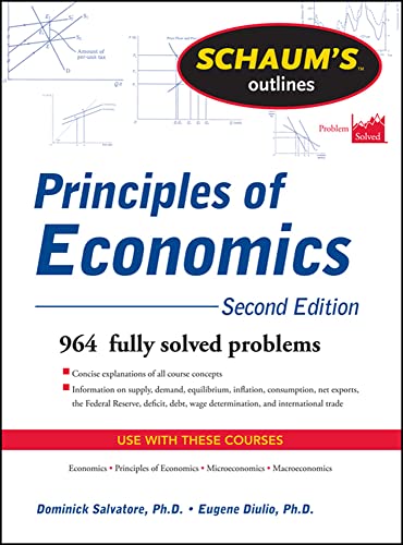 Stock image for Schaum's Outline of Principles of Economics, 2nd Edition (Schaum's Outlines) for sale by BooksRun