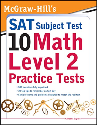 9780071762922: McGraw-Hills Sat Subject Test 10: Math Level 2 Practice Tests