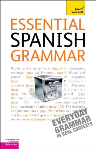 9780071763233: Teach Yourself Essential Spanish Grammar: From Beginner to Intermediate