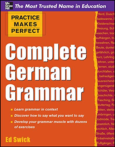 9780071763608: Practice Makes Perfect Complete German Grammar