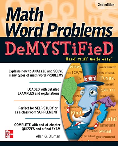 Stock image for Math Word Problems Demystified 2/e for sale by Better World Books: West