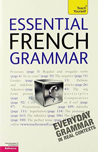 Imagen de archivo de Essential French Grammar: A Teach Yourself Guide (Teach Yourself: Reference) a la venta por Wonder Book