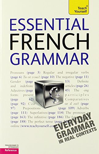 Stock image for Essential French Grammar: A Teach Yourself Guide (Teach Yourself: Reference) for sale by Wonder Book