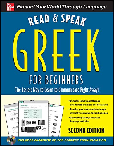 Stock image for Read and Speak Greek for Beginners with Audio CD, 2nd Edition (Read & Speak for Beginners) for sale by SecondSale