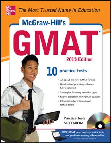 Stock image for McGraw-Hills GMAT 2013 for sale by Goodwill Books