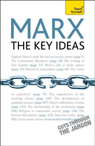 Beispielbild fr Teach Yourself - Marx the Key Ideas zum Verkauf von Better World Books