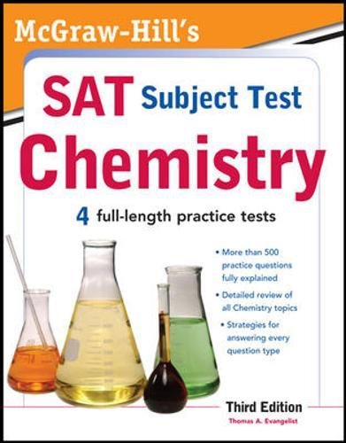 Beispielbild fr McGraw-Hill's SAT Subject Test Chemistry, 3rd Edition (McGraw-Hill's SAT Chemistry) zum Verkauf von Wonder Book