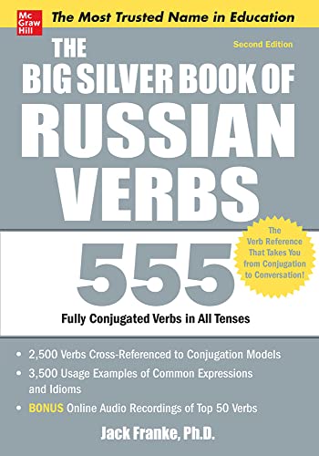 Imagen de archivo de The Big Silver Book of Russian Verbs, 2nd Edition (Big Book Series) a la venta por Books Unplugged