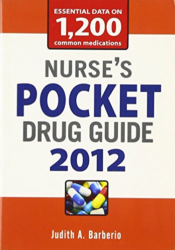 Stock image for Nurse's Pocket Drug Guide 2012 for sale by SecondSale