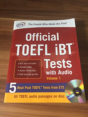 Imagen de archivo de Official TOEFL iBT Tests, Volume 1 [With CD (Audio)] a la venta por ThriftBooks-Atlanta