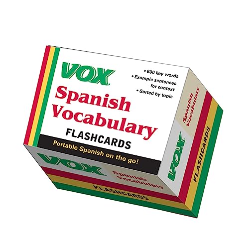 Stock image for VOX Spanish Vocabulary Flashcards for sale by HPB-Red