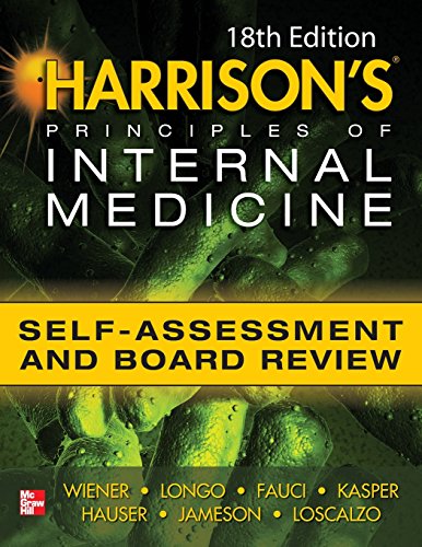 Imagen de archivo de Harrisons Principles of Internal Medicine Self-Assessment and Board Review 18th Edition a la venta por Books From California