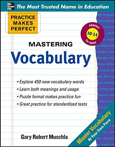 Beispielbild fr Practice Makes Perfect Mastering Vocabulary (Practice Makes Perfect Series) zum Verkauf von WorldofBooks
