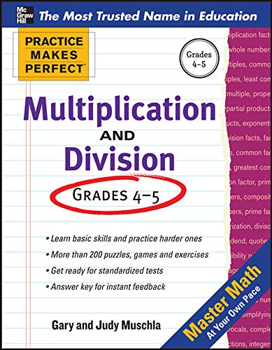 Beispielbild fr Multiplication and Division: Ages 9-14 (Practice Makes Perfect Series) zum Verkauf von WorldofBooks