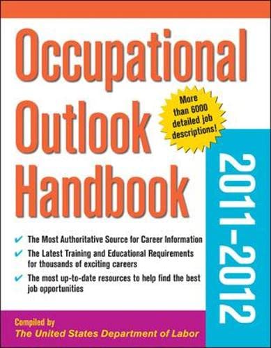 Stock image for Occupational Outlook Handbook 2011-2012 for sale by Better World Books: West