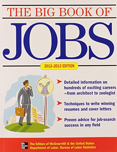 Beispielbild fr The Big Book of Jobs 2012-2013 zum Verkauf von Better World Books