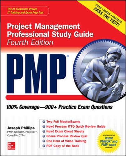 9780071775915: PMP Project Management Professional Study Guide, Fourth Edition (Certification Press)
