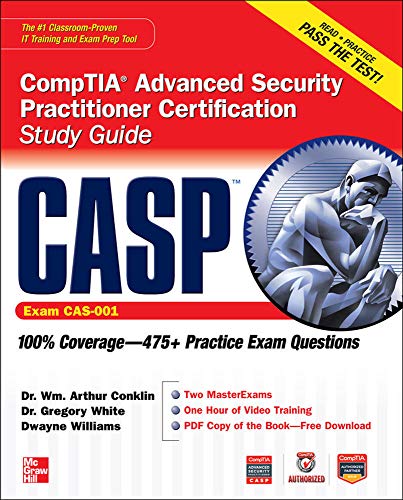Stock image for CASP CompTIA Advanced Security Practitioner Certification Study Guide (Exam CAS-001) (Certification Press) for sale by Once Upon A Time Books