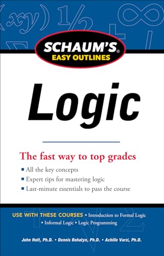 Beispielbild fr Schaum's Easy Outline of Logic, Revised Edition (Schaum's Easy Outlines) zum Verkauf von Monster Bookshop