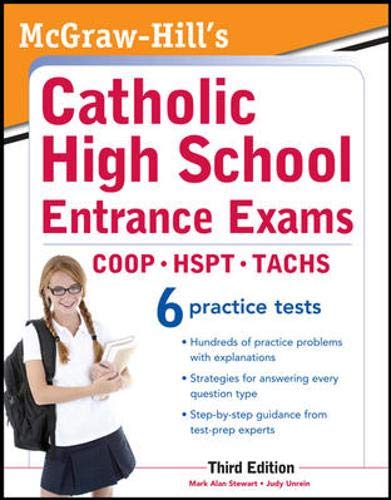 Imagen de archivo de McGraw-Hill's Catholic High School Entrance Exams a la venta por Better World Books
