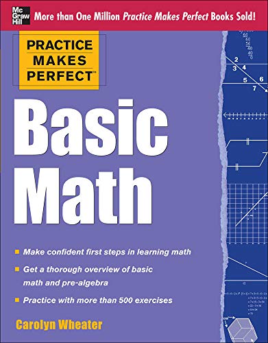 Imagen de archivo de Practice Makes Perfect Basic Math a la venta por Bookoutlet1