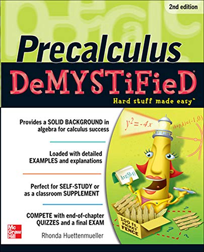 9780071778497: Pre-calculus Demystified, Second Edition