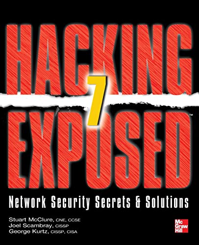 9780071780285: Hacking exposed 7 network security secrets and solution: Network Security Secrets and Solutions (Informatica)