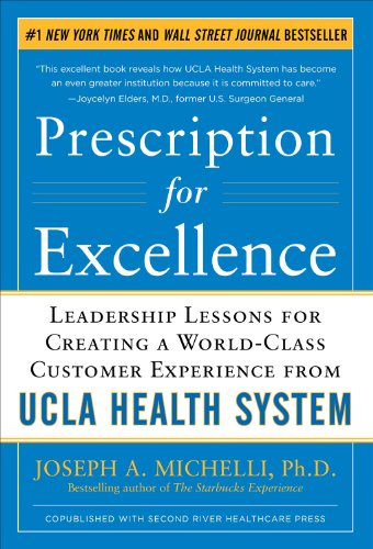 Beispielbild fr Prescription for Excellence: Leadership Lessons for Creating a World-Class Customer Experience from UCLA Health System zum Verkauf von SecondSale