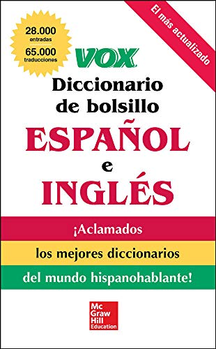 Imagen de archivo de VOX Diccionario de Bolsillo Espaol y Ingls a la venta por Better World Books