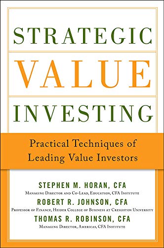 Beispielbild fr Strategic Value Investing: Practical Techniques of Leading Value Investors zum Verkauf von GoodwillNI