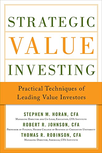 Stock image for Strategic Value Investing: Practical Techniques of Leading Value Investors for sale by GoodwillNI