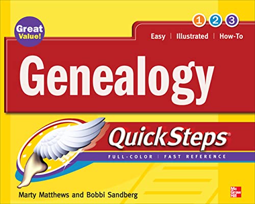 Genealogy QuickSteps (9780071784207) by Matthews, Marty; Sandberg, Bobbi