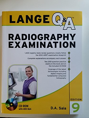 Imagen de archivo de Radiography Examination a la venta por Better World Books