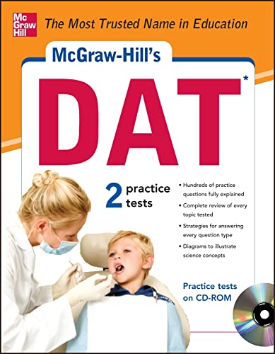 9780071787970: McGraw-Hill's DAT with CD-ROM (TEST PREP)