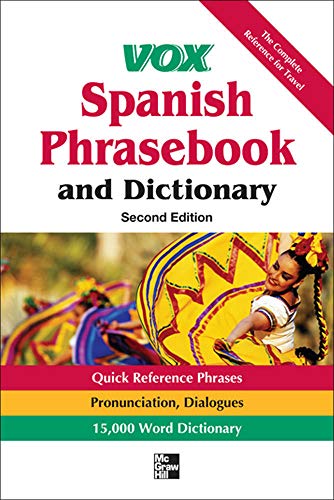 Stock image for Vox Spanish Phrasebook and Dictionary, 2nd Edition (Vox Dictionaries) for sale by BooksRun