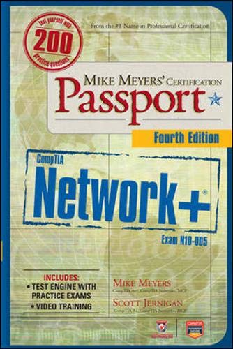 Beispielbild fr Mike Meyers   CompTIA Network+ Certification Passport, 4th Edition (Exam N10-005) (CompTIA Authorized) zum Verkauf von Once Upon A Time Books