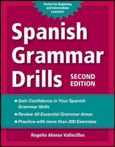 9780071789479: Spanish Grammar Drills