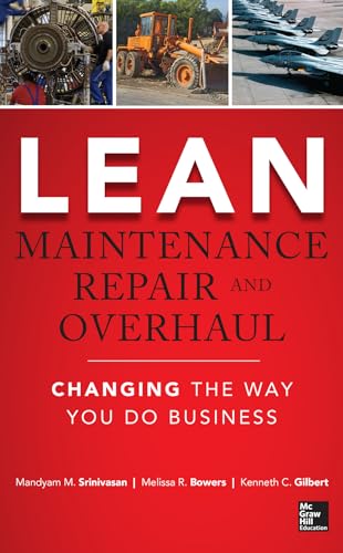 Beispielbild fr Lean Maintenance Repair and Overhaul zum Verkauf von Zoom Books Company