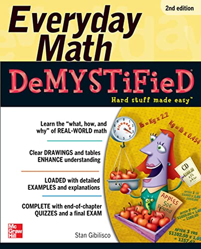 Imagen de archivo de Everyday Math Demystified, 2nd Edition a la venta por Goodwill