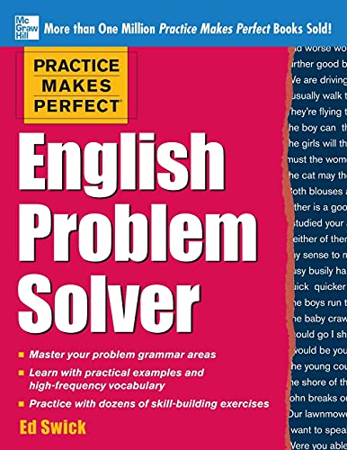 9780071791243: Practice Makes Perfect English Problem Solver: With 110 Exercises