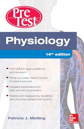 9780071791427: PreTest Physiology: Pretest Self-assessment and Review