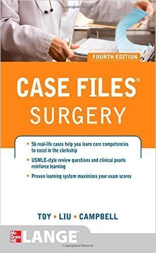Stock image for Case Files Surgery. 4E for sale by Project HOME Books